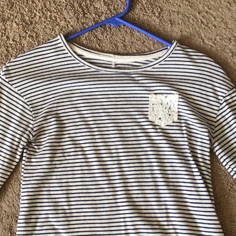 Striped Cherokee kids tee
